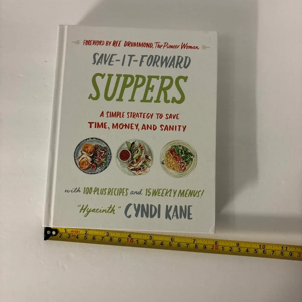 Save-It-Forward Suppers Cyndi Kane Hyacinth Hardcover Pioneer Woman Cookbook